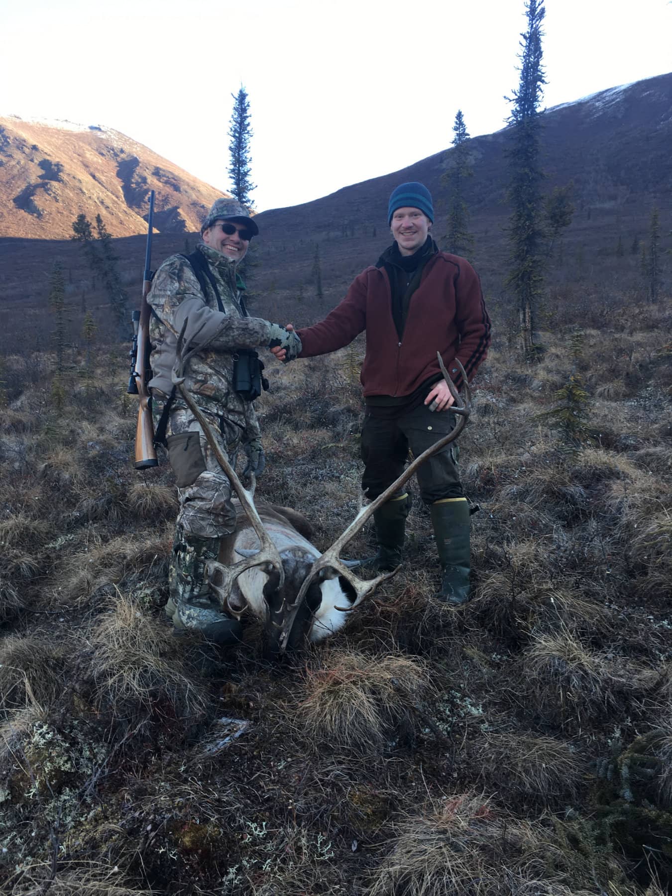 Caribou Hunt Alaska Brooks Range